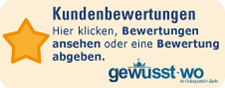 Bewertungsbutton Gewusst Wo
